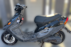 回収実績：福岡県のお客様より原付バイクを無料回収させていただきました
