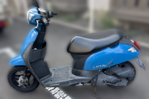 回収実績：福岡県のお客様より原付バイクを無料回収させていただきました