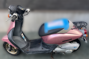 回収実績：佐賀県のお客様より原付バイクを無料回収させていただきました