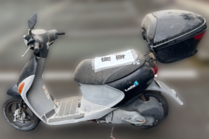 回収実績：熊本県のお客様より原付バイクを無料回収させていただきました