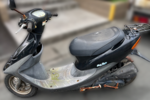 回収実績：熊本県のお客様より原付バイクを無料回収させていただきました