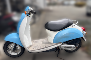 回収実績：福岡県のお客様より原付バイクを無料回収させていただきました