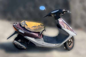 回収実績：長崎県のお客様より原付バイクを無料回収させていただきました