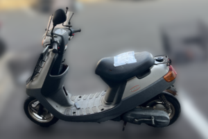 回収実績：福岡県のお客様より原付バイクを無料回収させていただきました