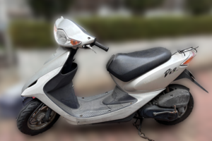 回収実績：福岡県のお客様より原付バイクを無料回収させていただきました
