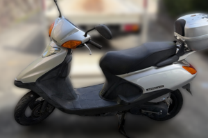回収実績：熊本県のお客様より原付バイクを無料回収させていただきました