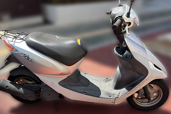 佐賀県佐賀市で回収した原付 ホンダ スマートディオDX