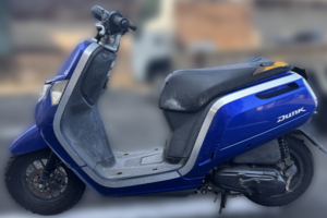 回収実績：大分県のお客様より原付バイクを無料回収させていただきました